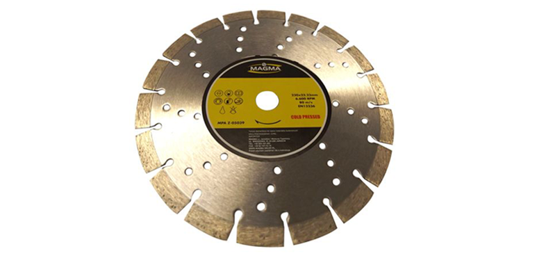 Tarcza diamentowa COLD zgrzewana na zimno 230x22,2mm marki MAGMA TEAM