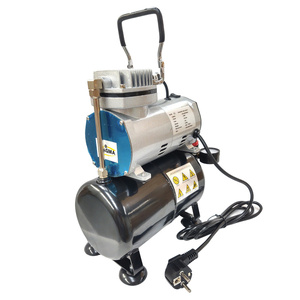 Kompresor z butlą kompresor do aerografu oryginał TC-20T super jakość do aerografii mini Airbrush compressor zdjęcie nr 6