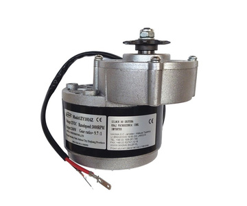 Silnik 12V 200W napęd elektryczny motoreduktor DC 1016z wózek pieczarkarni zdjęcie nr 9