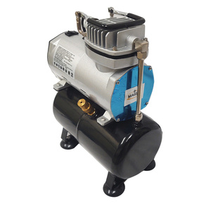 Kompresor z butlą kompresor do aerografu oryginał TC-20T super jakość do aerografii mini Airbrush compressor zdjęcie nr 8