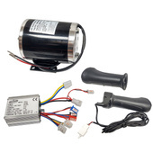 Silnik elektryczny 500W 24V + sterownik + manetka napęd